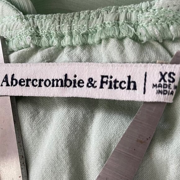 Abercrombie & Fitch Babydoll Top Size XS Y2K Ruffle Tiered Cottagecore Fairycore - Picture 5 of 5